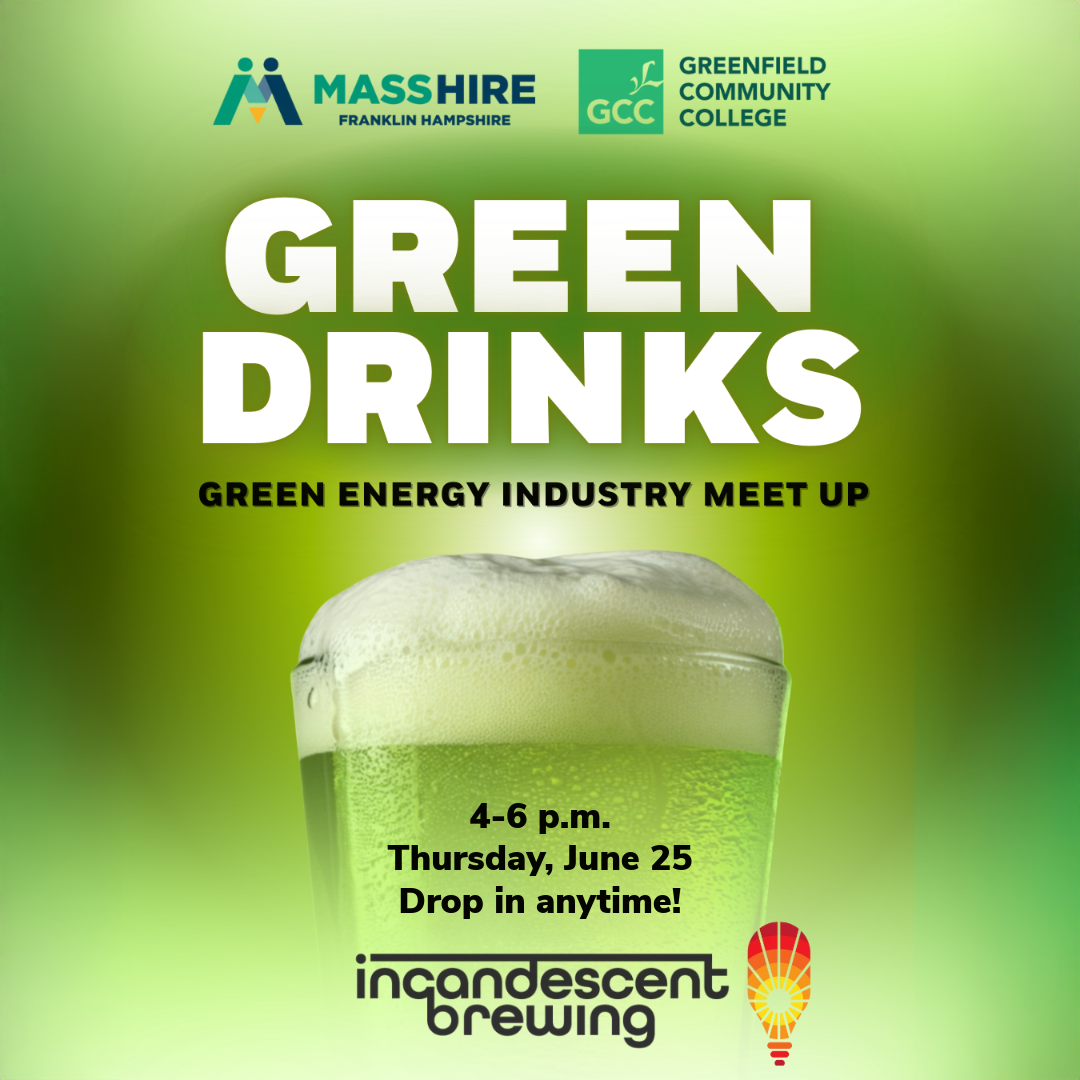 GreenDrinks, Green Energy Industry Meet up at Incandescent Brewery Thursday June 25 4-6pm