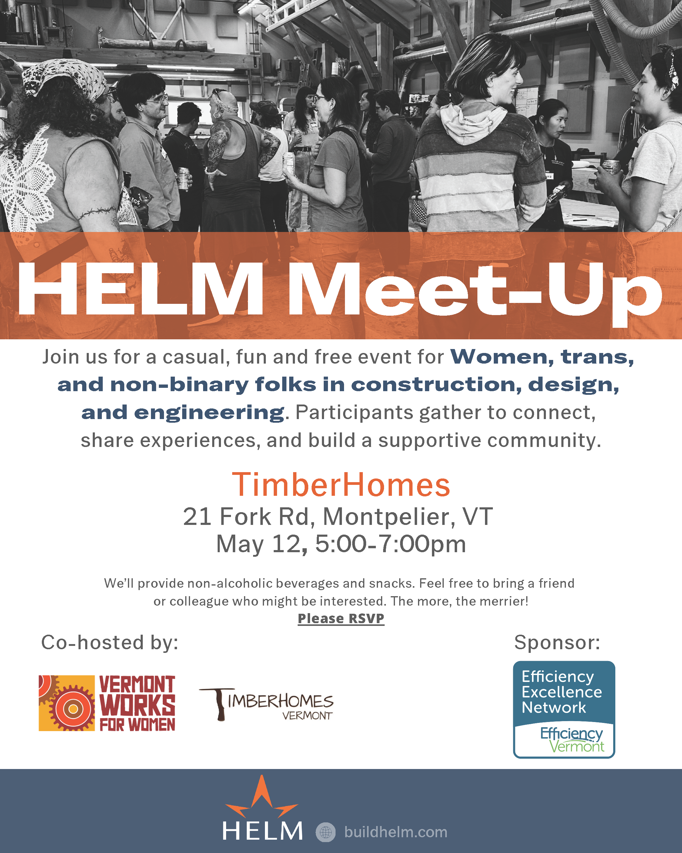 HELM Meet-Up flyer