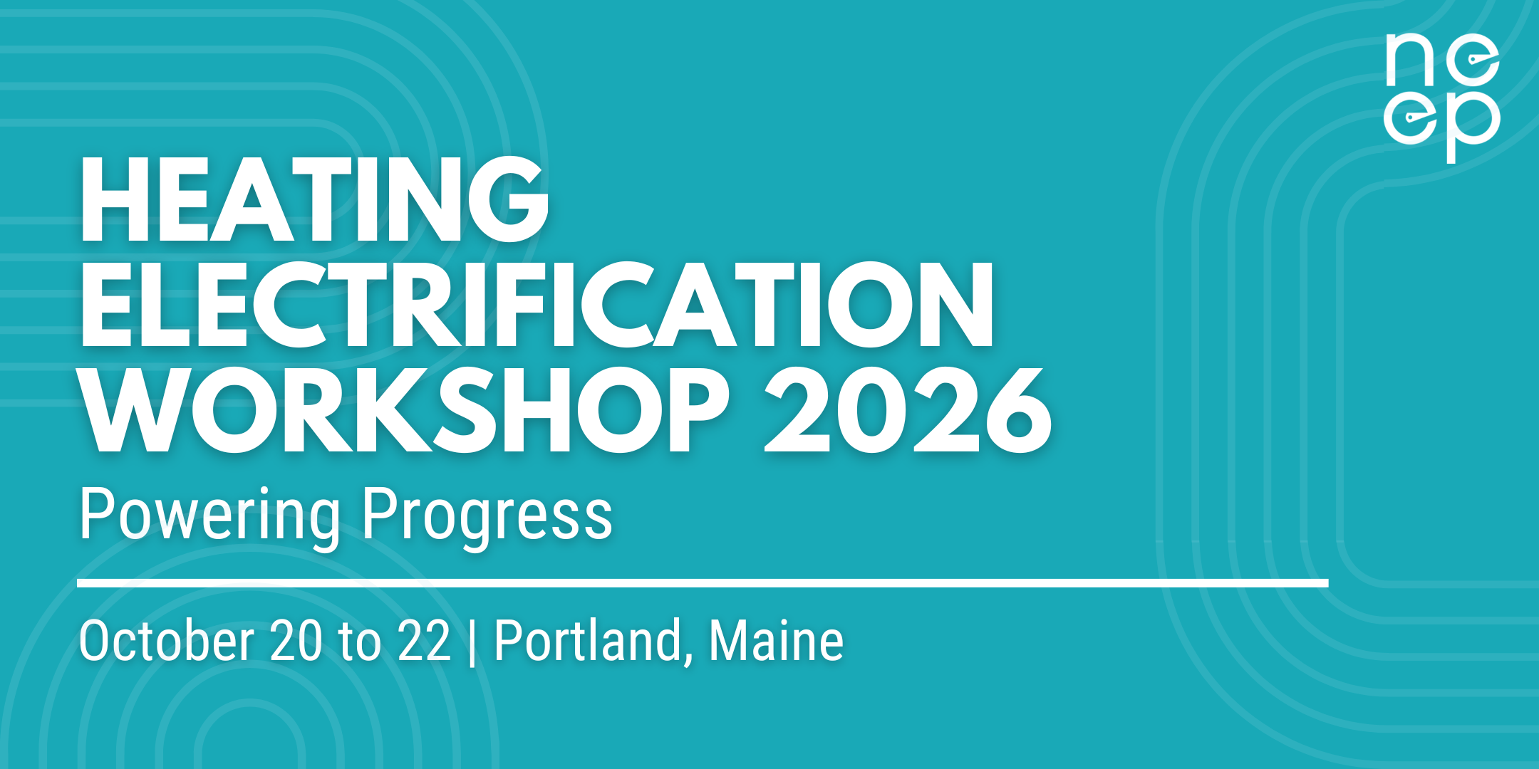 Heating Electrification Workshop 2026 Graphic