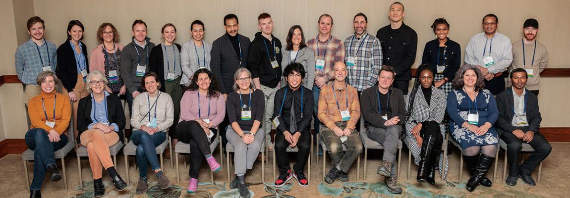 a group of Emerging Professionals and Students