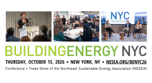 three images from BuildingEnergy NYC 2025