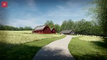 Architect's rendering of the completed project