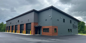 exterior of garage