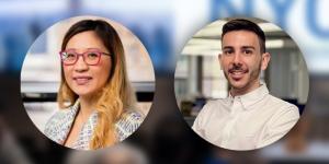 BuildingEnergy NYC 2026 conference chairs, Crystal Ng and Joaquin Font