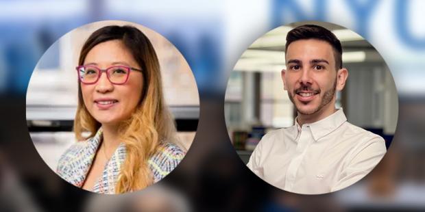 BuildingEnergy NYC 2026 conference chairs, Crystal Ng and Joaquin Font