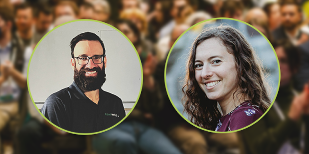 Asher Greenberg and Nicole Schuster, our BuildingEnergy Boston 2027 Co-Chairs