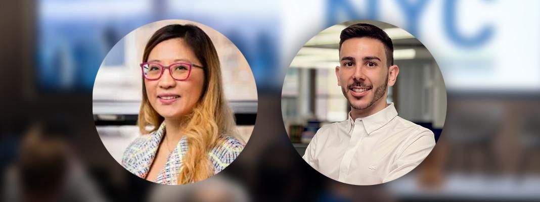 BuildingEnergy NYC 2026 conference chairs, Crystal Ng and Joaquin Font