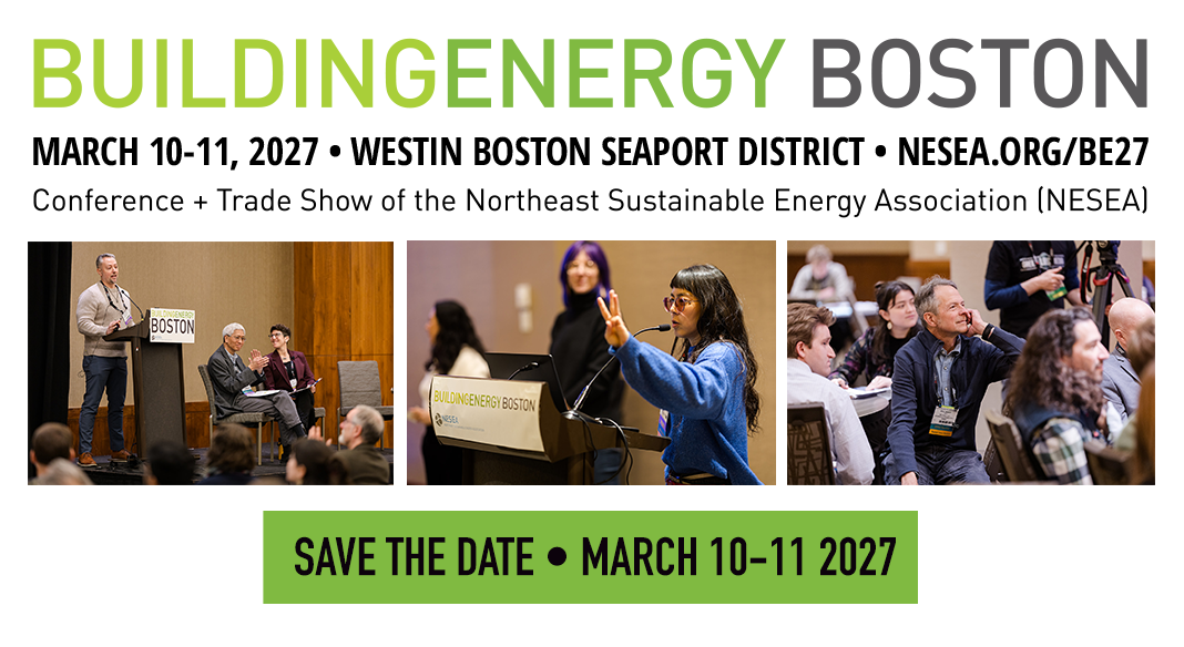three images from BuildingEnergy Boston 2026