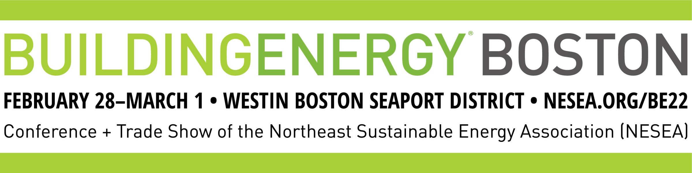 Buildingenergy Boston | Nesea