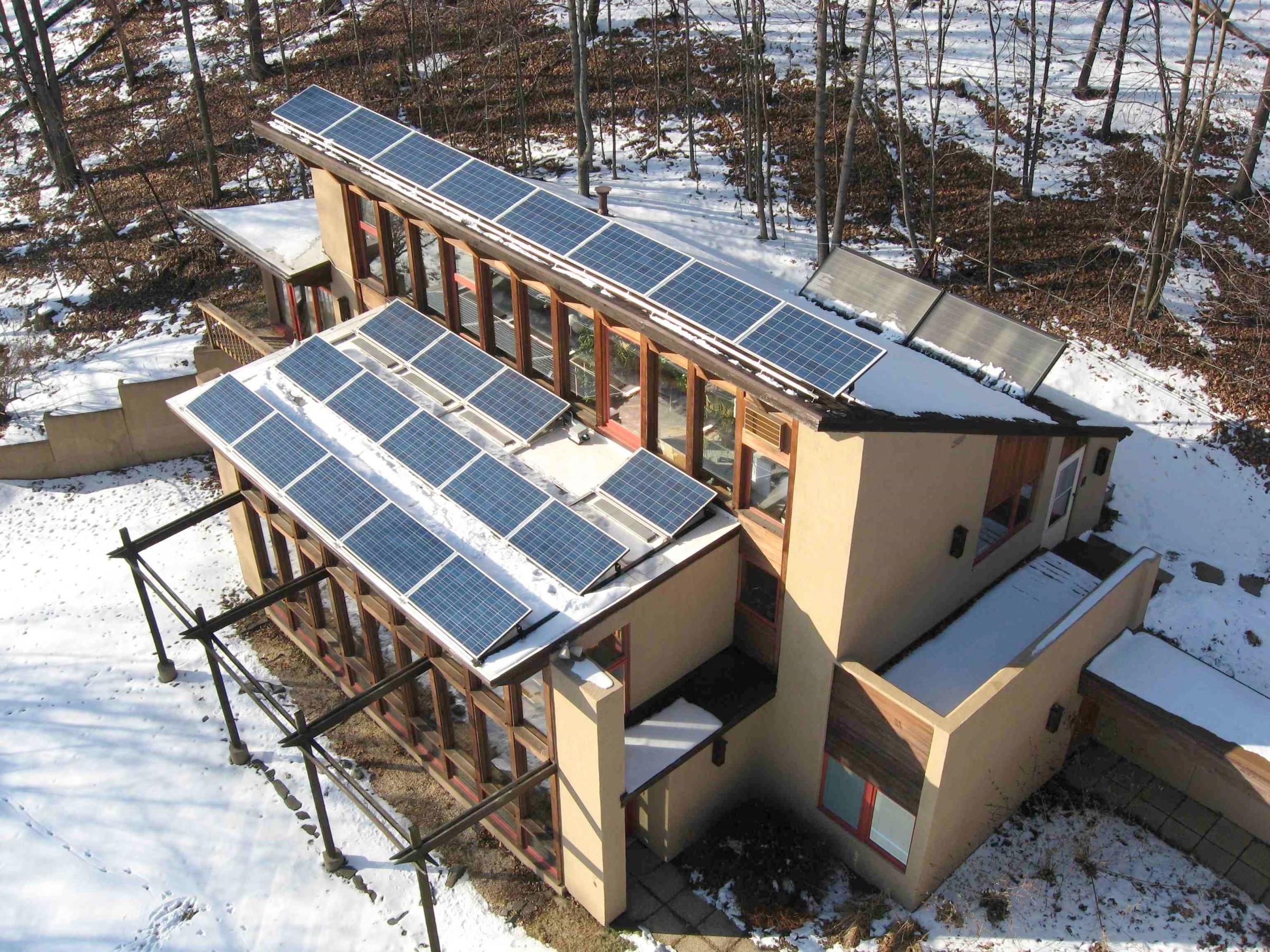 Alan's Passive Solar Home